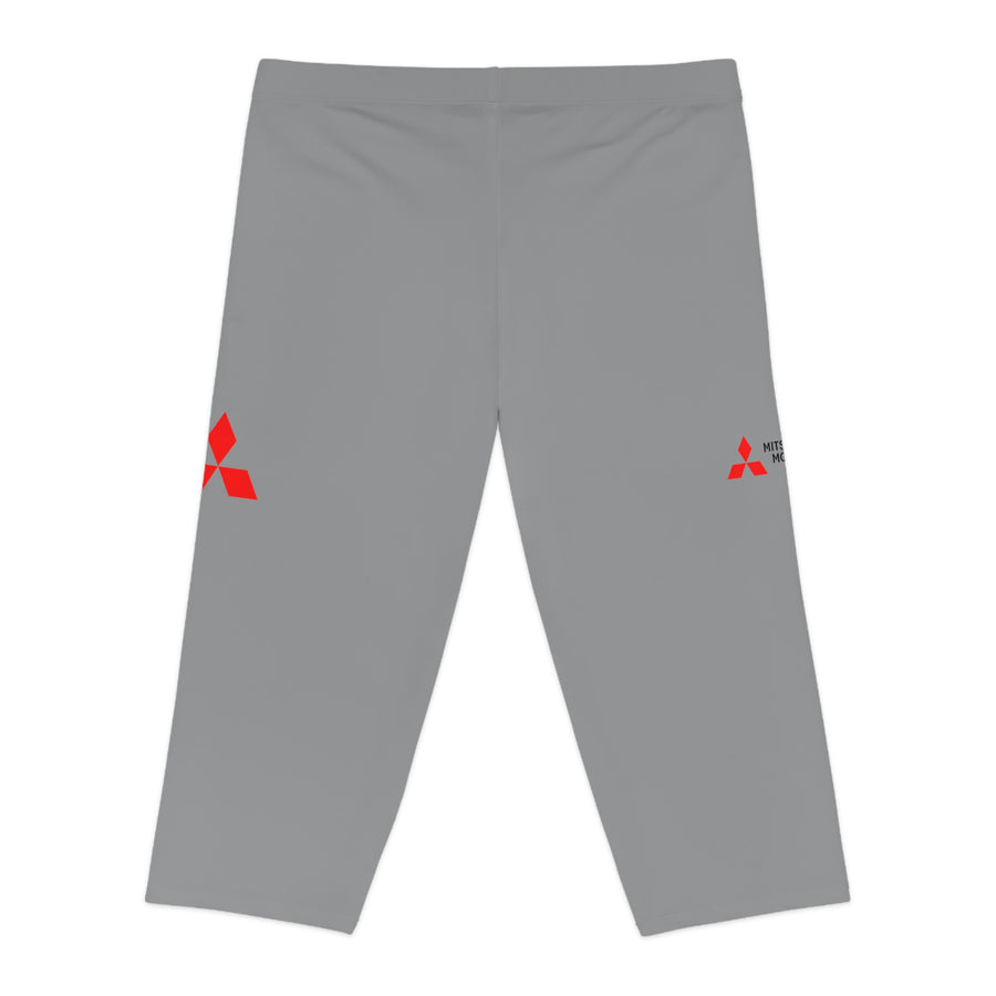 Women's Grey Mitsubishi Capri Leggings™