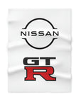 Soft Nissan GTR Fleece Baby Blanket™