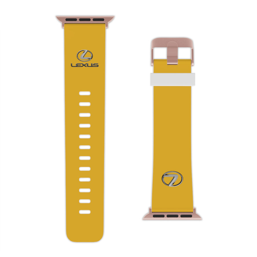 Yellow Lexus Watch Band for Apple Watch™