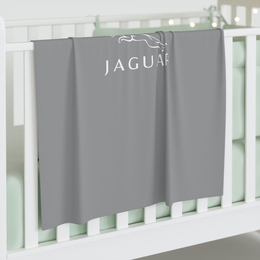 Grey Jaguar Baby Swaddle Blanket™