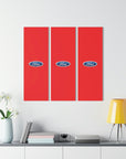 Red Ford Acrylic Prints (Triptych)™