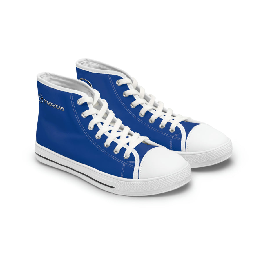 Women's Dark Blue Mazda High Top Sneakers™