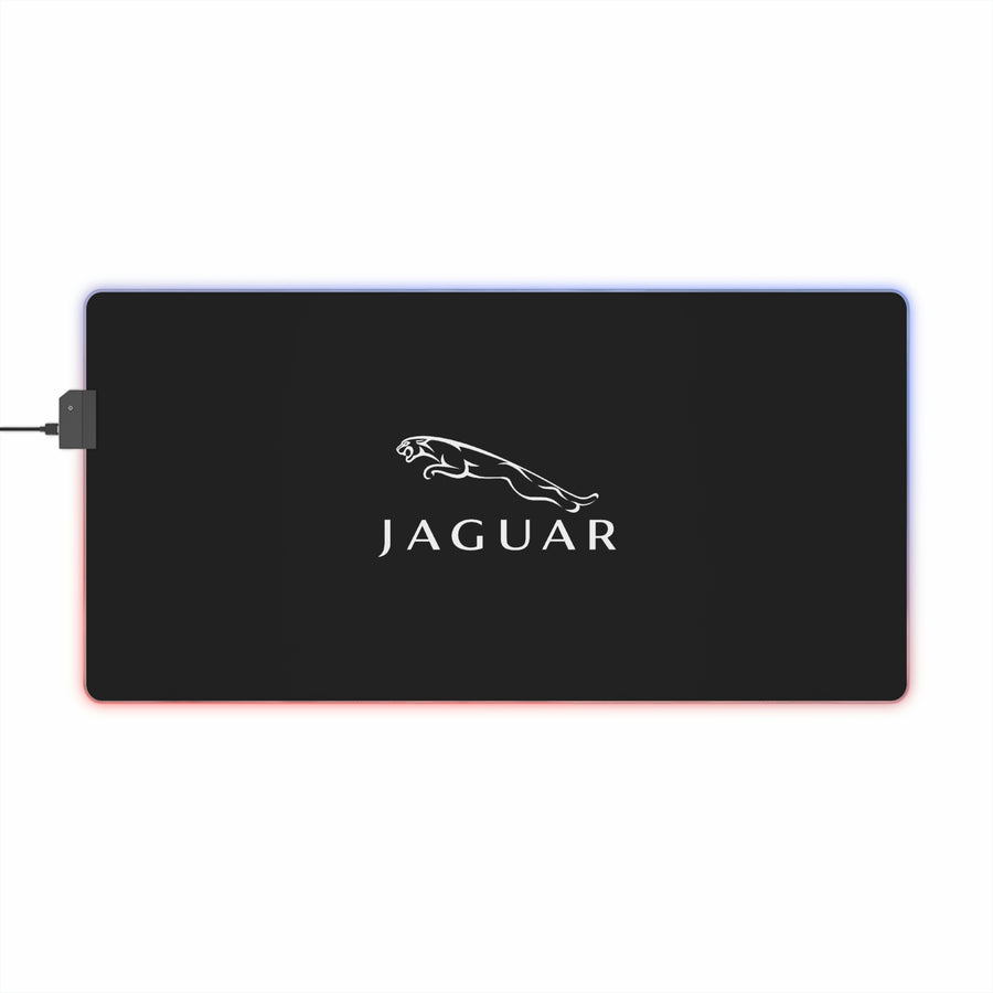 Black Jaguar LED Gaming Mouse Pad™