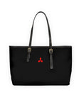 Black Mitsubishi Leather Shoulder Bag™