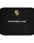 Black Porsche Sherpa Blanket, Two Colors™