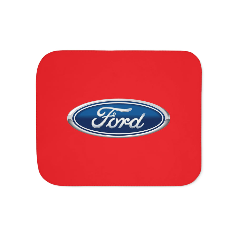 Red Ford Sherpa Blanket™