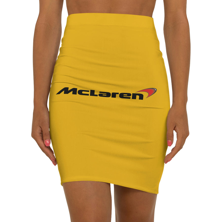 Women's Yellow McLaren Mini Skirt™