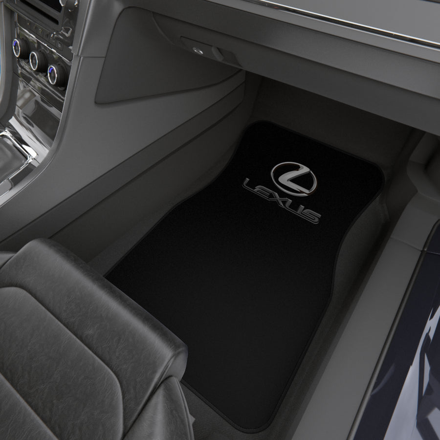 Black Lexus Car Mats (Set of 4)™