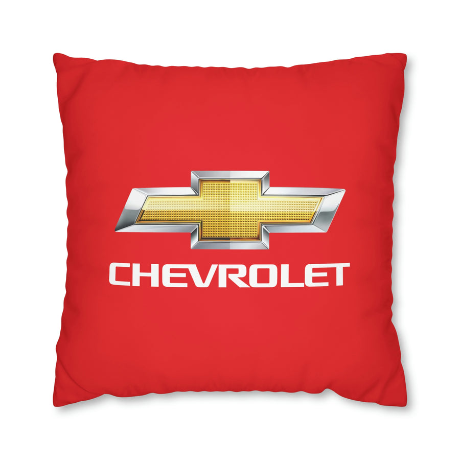 Red Chevrolet Spun Polyester pillowcase™