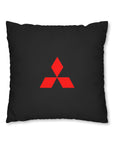 Black Mitsubishi Spun Polyester pillowcase™