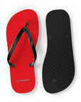 Unisex Red Mazda Flip Flops™