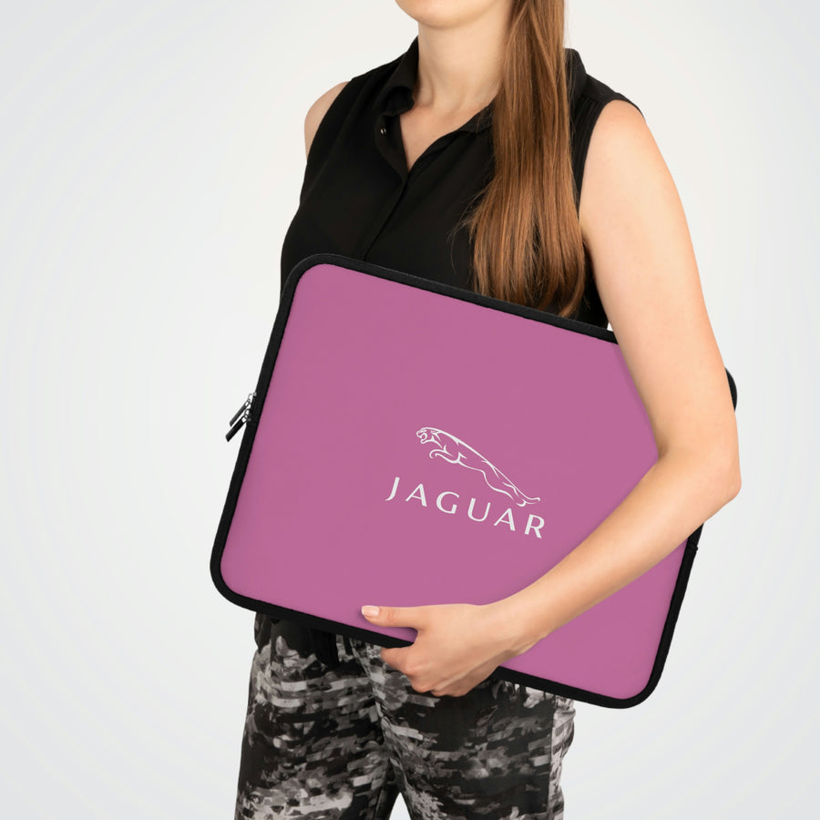 Light Pink Jaguar Laptop Sleeve™