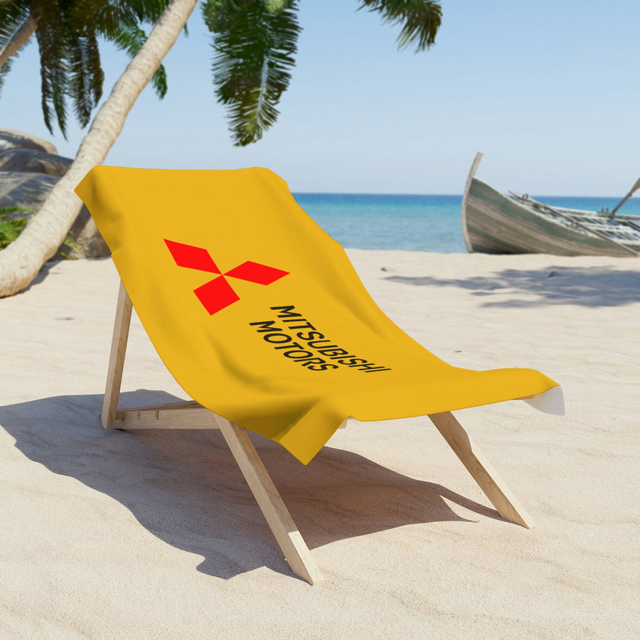 Yellow Mitsubishi Beach Towel™