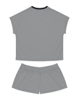 Women's Grey Lamborghini Short Pajama Set™