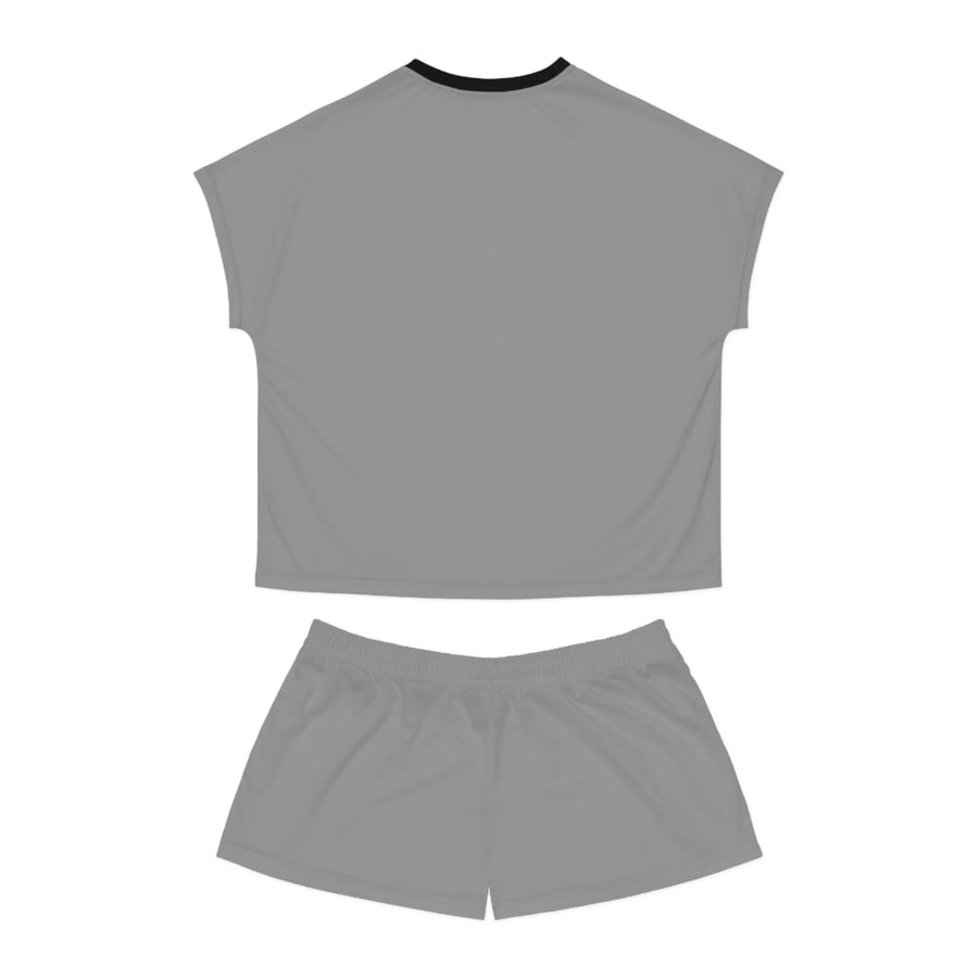 Women's Grey Lamborghini Short Pajama Set™