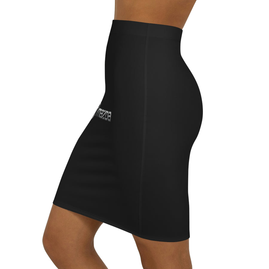 Women's Black Mazda Mini Skirt™