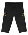 Women's Black Lamborghini Capri Leggings™