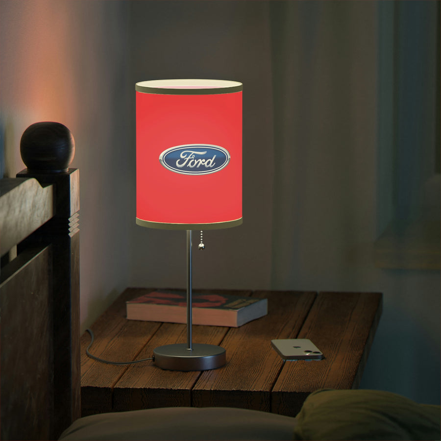 Red Ford Lamp on a Stand, US|CA plug™