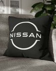 Black Spun Polyester Nissan GTR pillowcase™