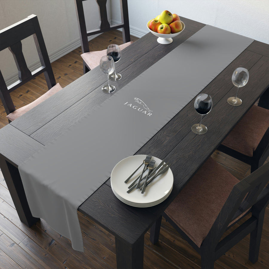 Grey Jaguar Table Runner (Cotton, Poly)™