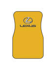 Yellow Lexus Car Mats (Set of 4)™