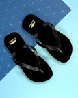 Unisex Black Chevrolet Flip Flops™