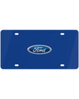 Dark Blue Ford License Plate™