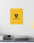 Yellow Lamborghini Acrylic Prints (French Cleat Hanging)™