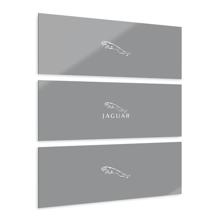 Grey Jaguar Acrylic Prints (Triptych)™