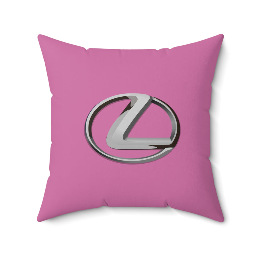 Light Pink Lexus Spun Polyester Square Pillow™