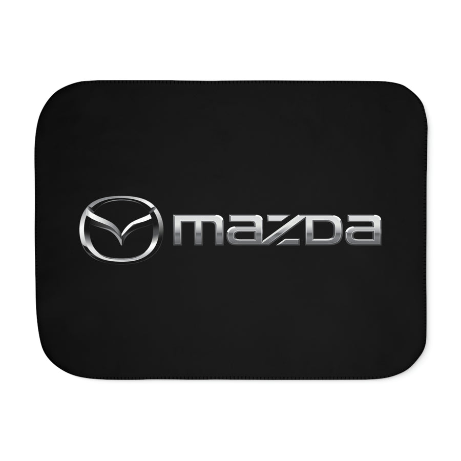 Black Mazda Sherpa Blanket™