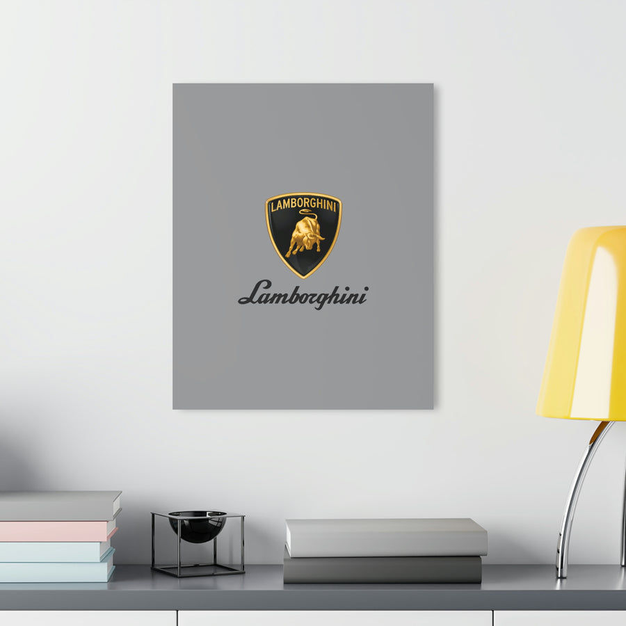 Grey Lamborghini Acrylic Prints (French Cleat Hanging)™