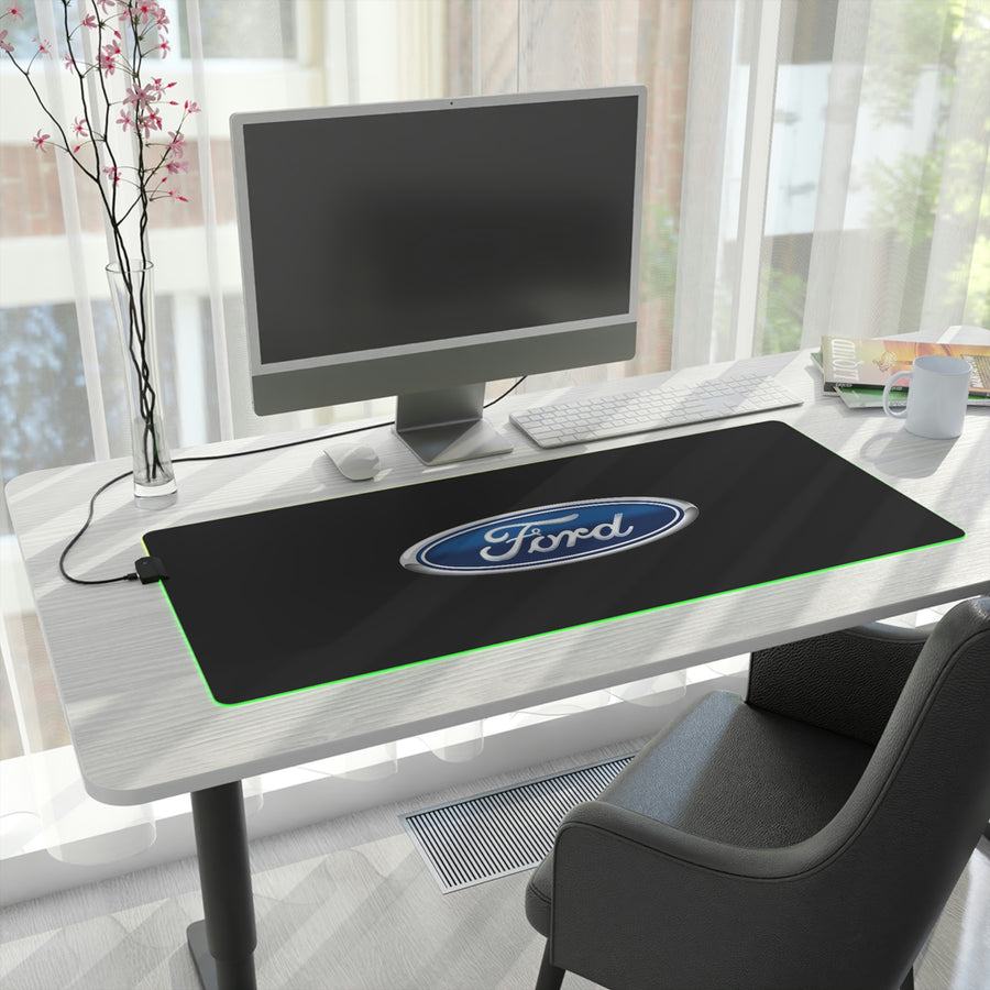 Black Ford LED Gaming Mouse Pad™