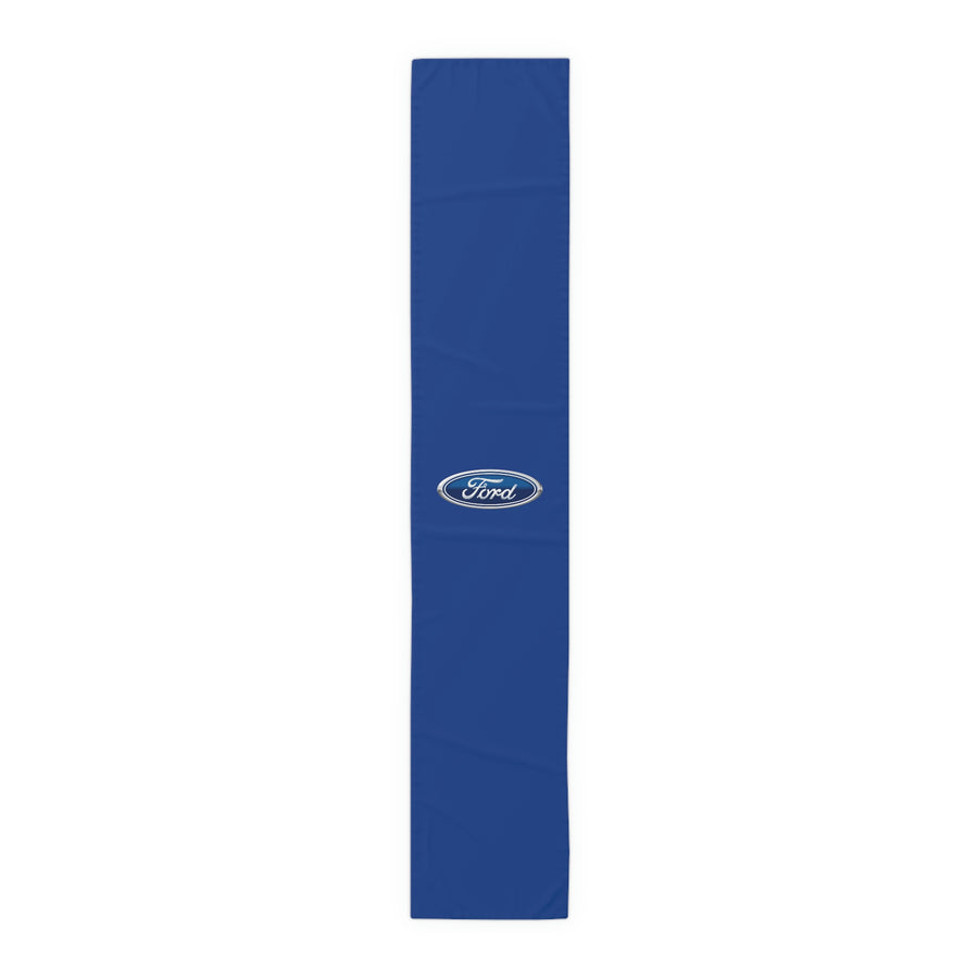 Dark Blue Ford Table Runner (Cotton, Poly)™