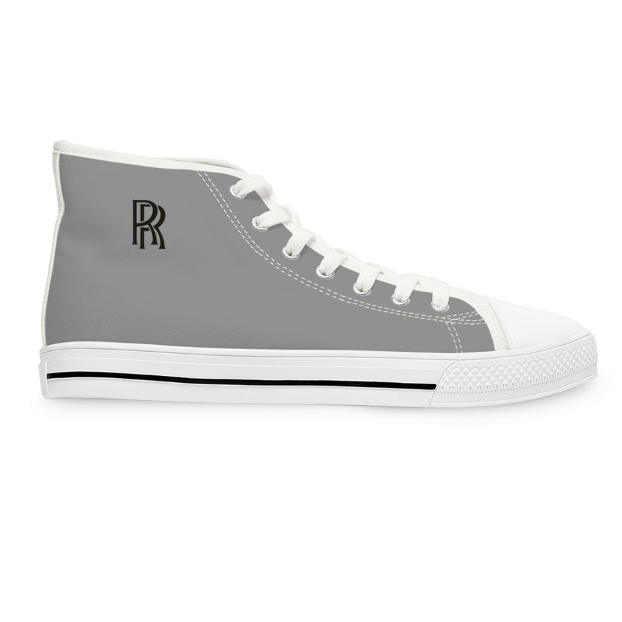 Women's Grey Rolls Royce High Top Sneakers™