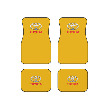 Yellow Toyota Car Mats (Set of 4)™