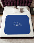 Dark Blue Jaguar Sherpa Blanket™