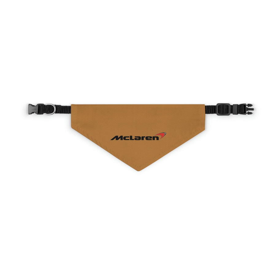 Brown McLaren Pet Bandana Collar™