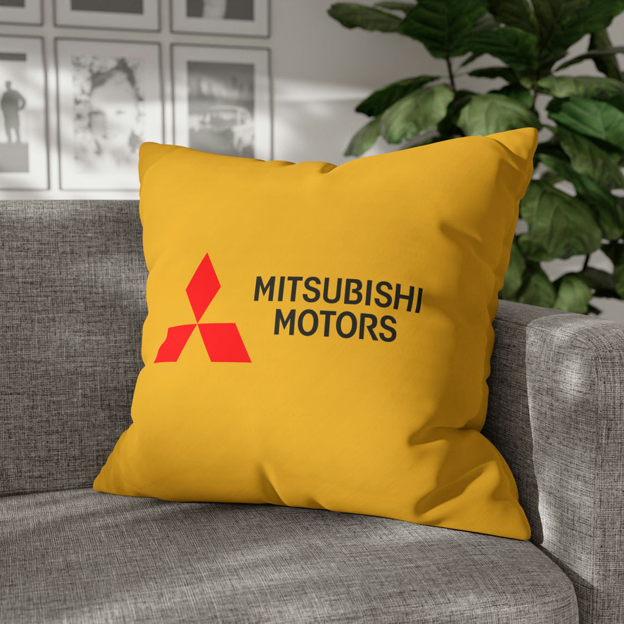 Yellow Mitsubishi Spun Polyester pillowcase™