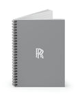 Grey Rolls Royce Spiral Notebook - Ruled Line™