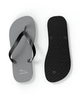 Unisex Grey Jaguar Flip Flops™