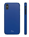 Dark Blue Jaguar Snap Cases™