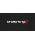 LED Gaming Black Dodge Mouse Pad™