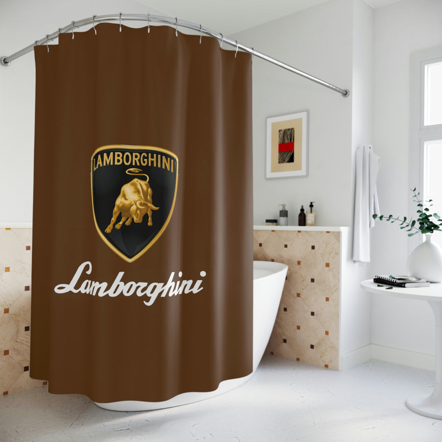 Brown Lamborghini Shower Curtain™