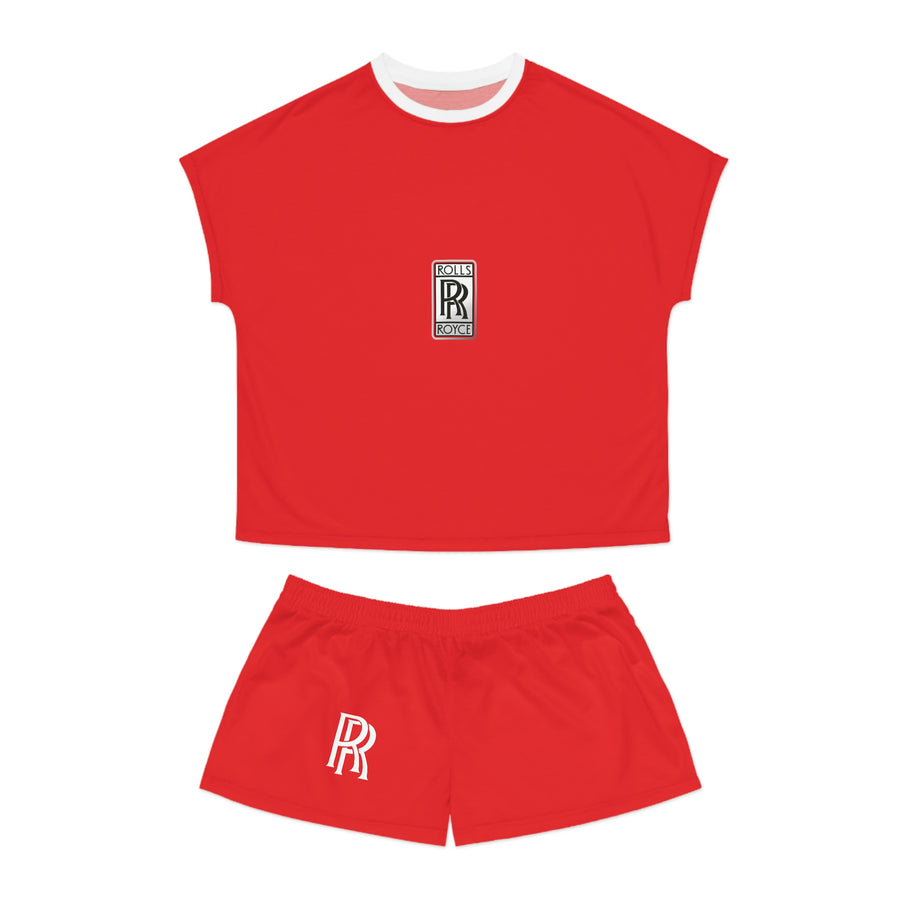 Women's Red Rolls Royce Short Pajama Set™