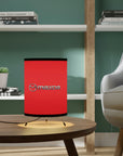 Red Mazda Tripod Lamp with High-Res Printed Shade, US\CA plug™