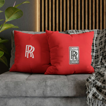 Red Rolls Royce Spun Polyester pillowcase™