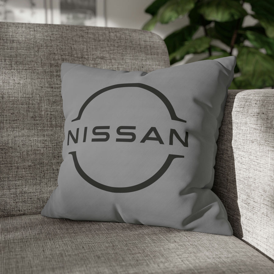 Grey Spun Polyester Nissan GTR pillowcase™