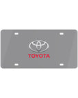 Grey Toyota License Plate™