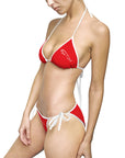 Women's Red Jaguar Bikini Swimsuit™